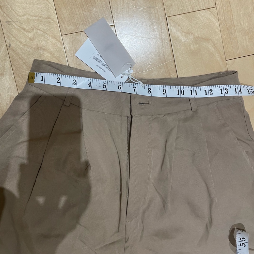 Reformation - Mason Pant in Khaki (size: 8P) NWT - Picture 8 of 14